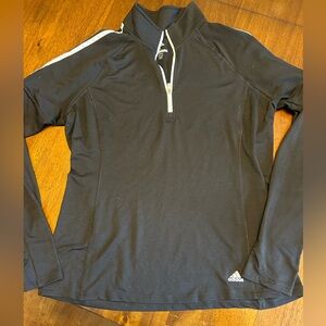 Women’s large Adidas half zip